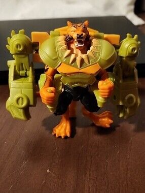 Bronze Tiger Mega Gear Action Figure & Transforming Armor